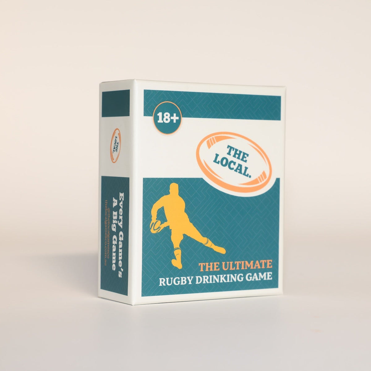 The Local card game box — 100 game cards, 18+ AFL drinking game